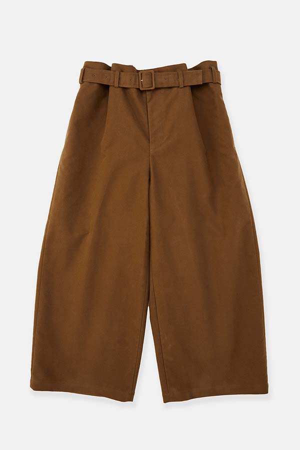 Belt pants① moleskin