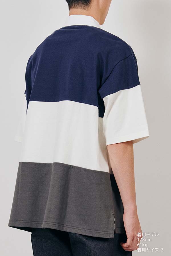 Rugby Stripe Polo Shirt