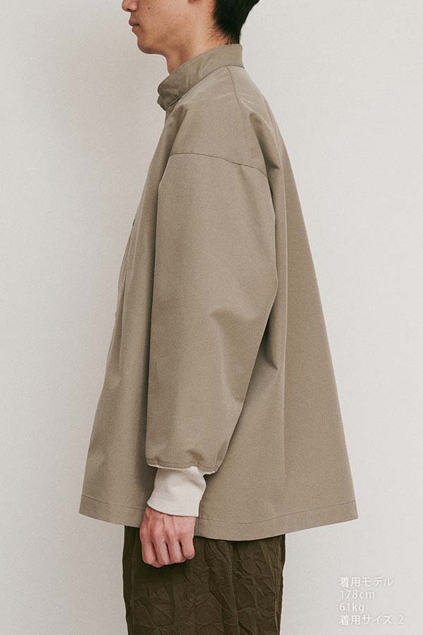 Cuff rib shirt