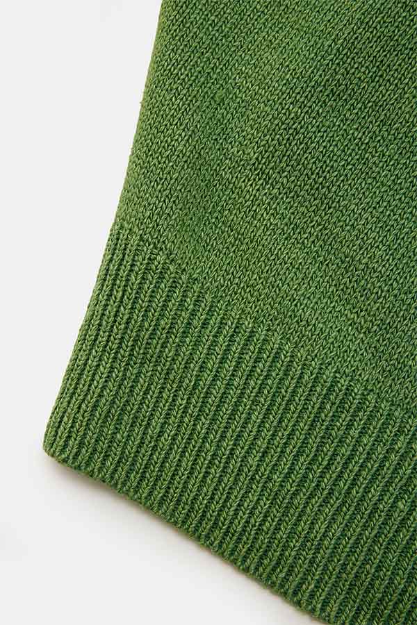 Stonewashed silk sweater