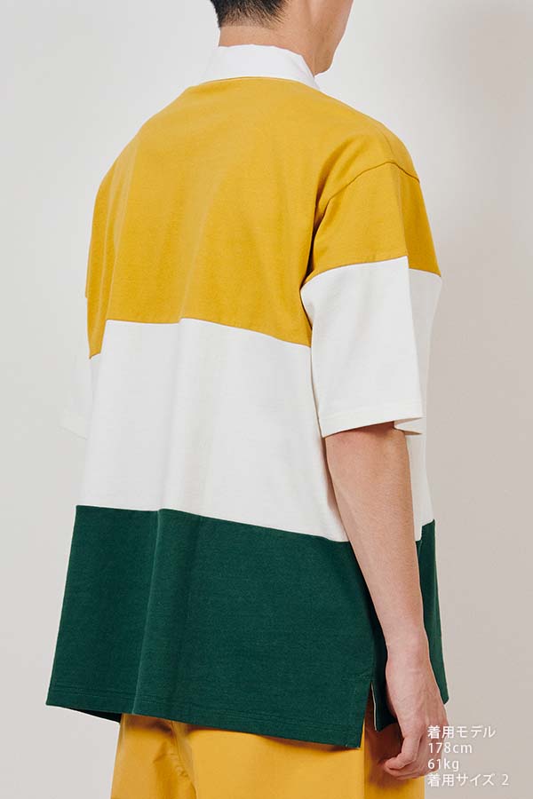 Rugby Stripe Polo Shirt