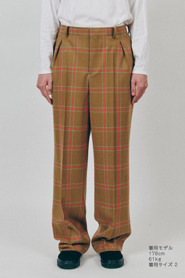 Check Intuck Pants
