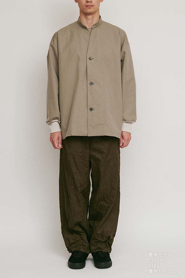Cuff rib shirt