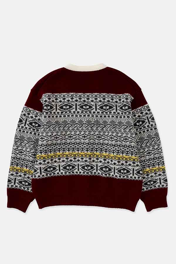 Jacquard Cardigan