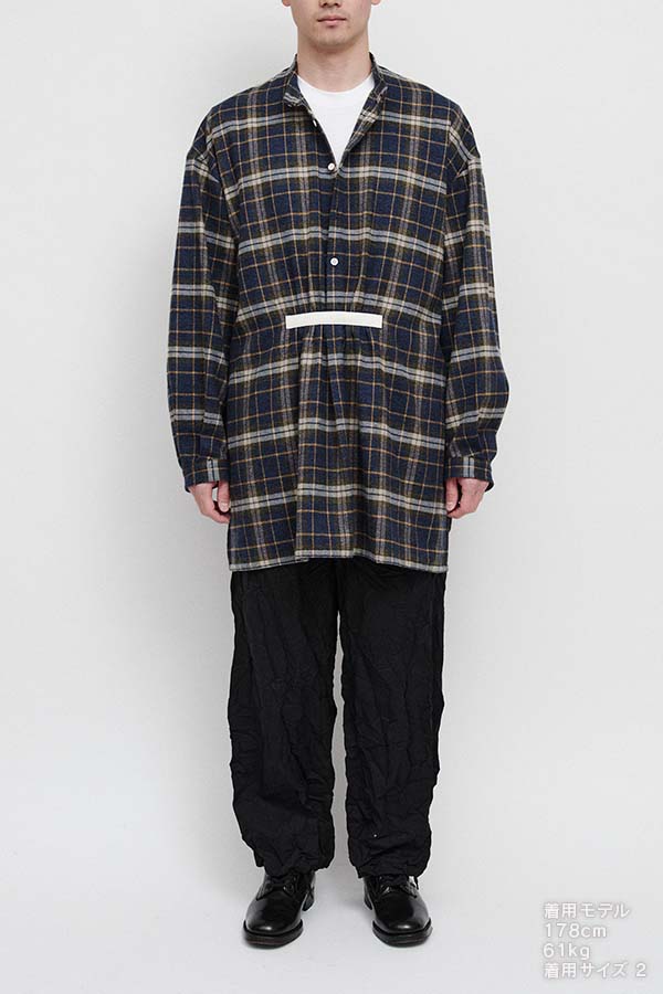 Tunic shirt (garment wash)
