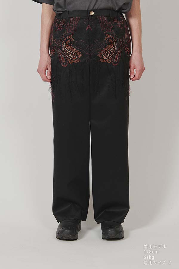 Lounge Pants(paisley embroidery)