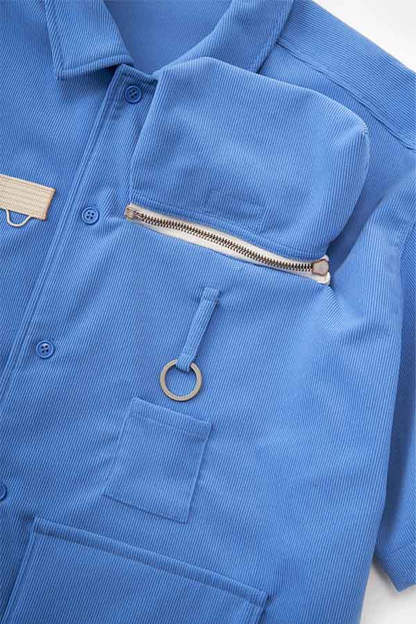 7 Pockets Corduroy S/S Shirt (F/CE.×DIGAWEL)