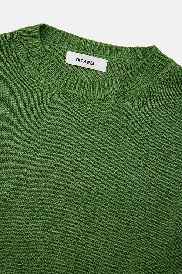Stonewashed silk sweater
