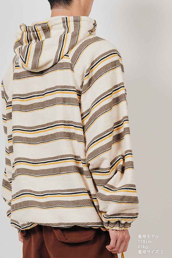 Dolman sleeve Blouson① border