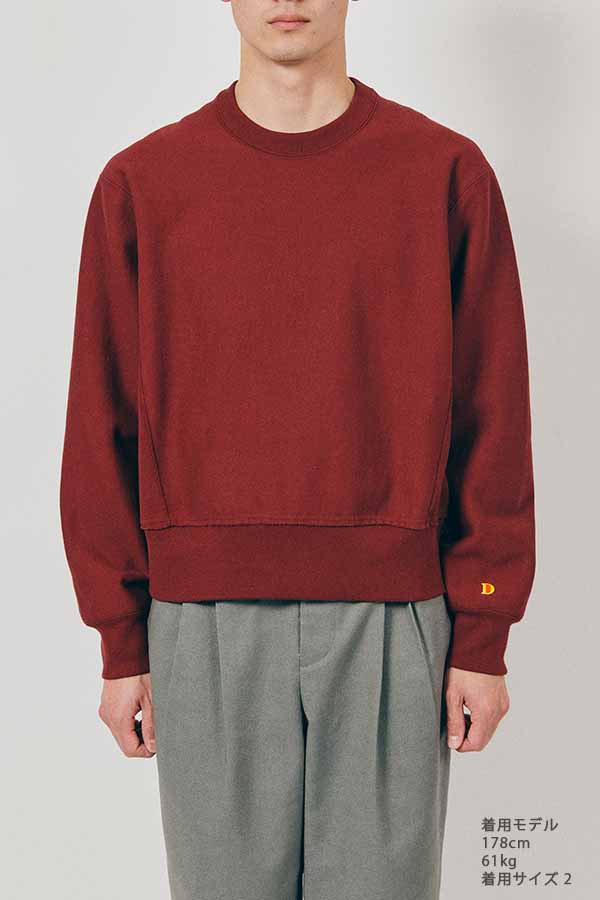 Crop top Reverse weave Sweatshirt