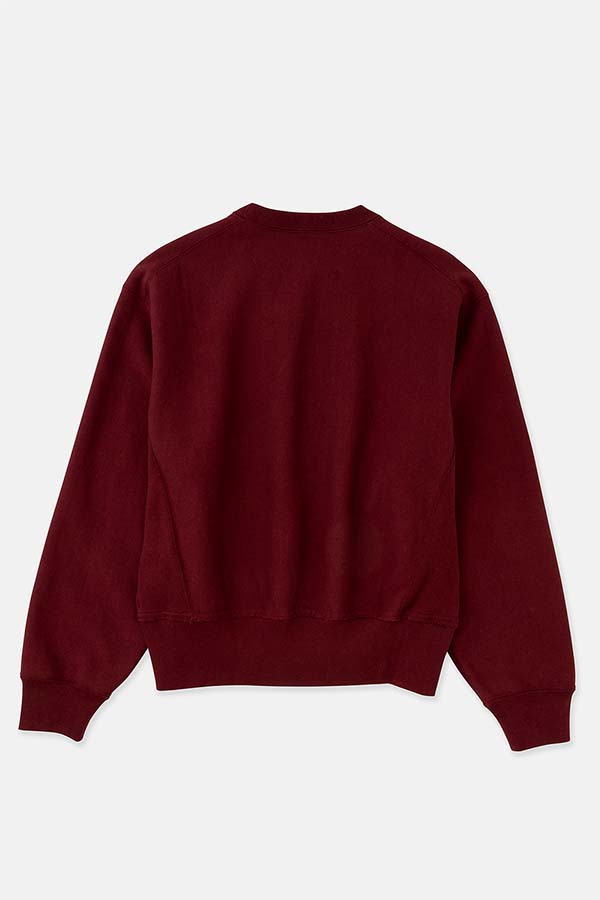 Crop top Reverse weave Sweatshirt