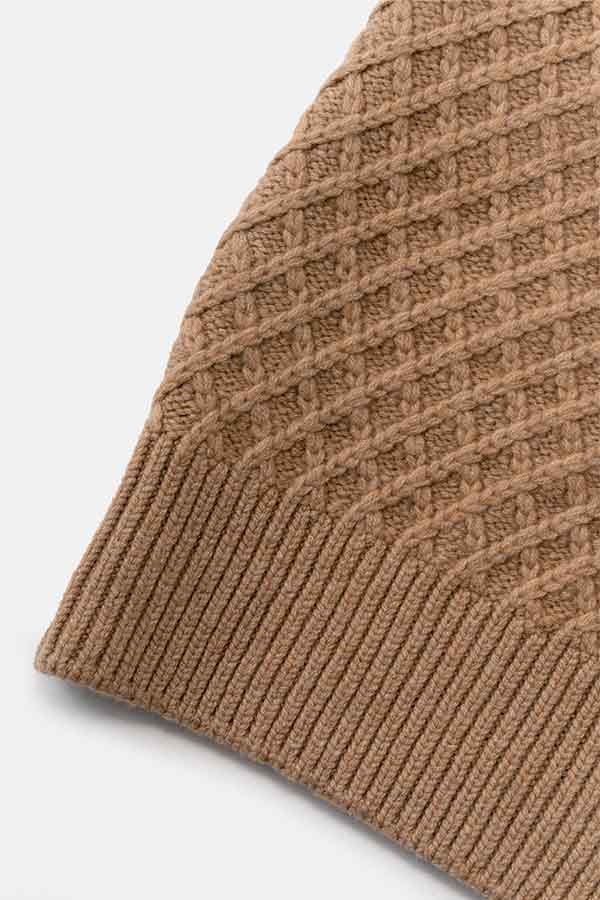 Waffle Sweater