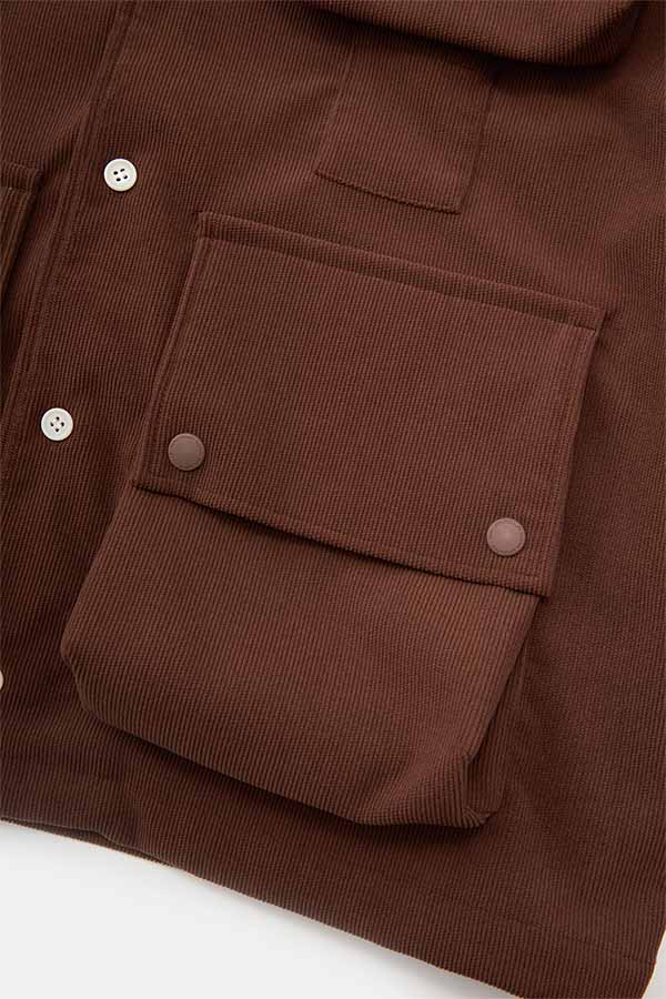 7 Pockets Corduroy S/S Shirt (F/CE.×DIGAWEL)