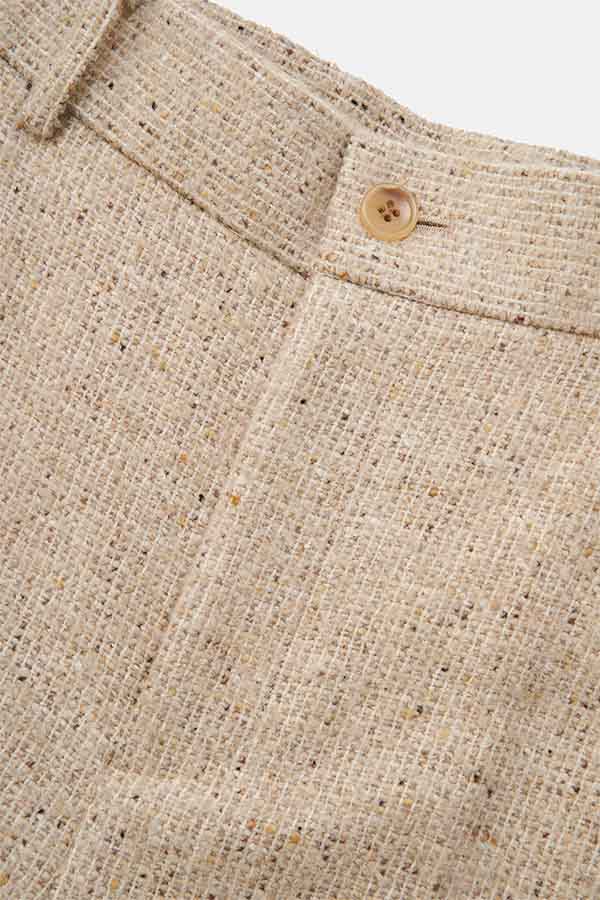 In tuck Pants①tweed