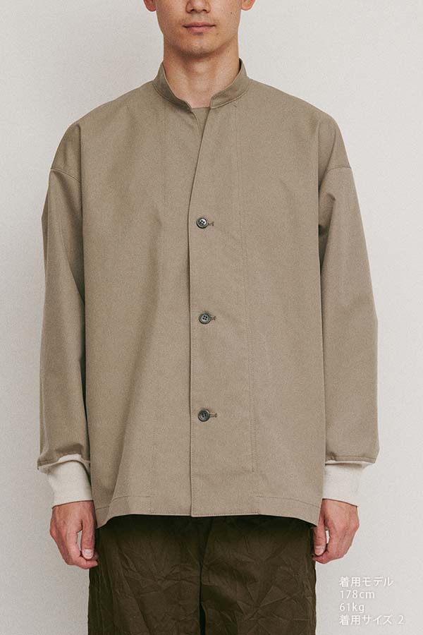 Cuff rib shirt
