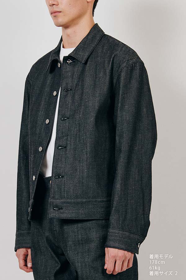 DENIM JACKET(BK)