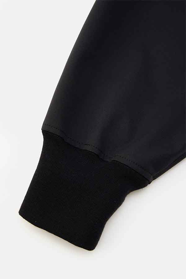 Cuff rib shirt