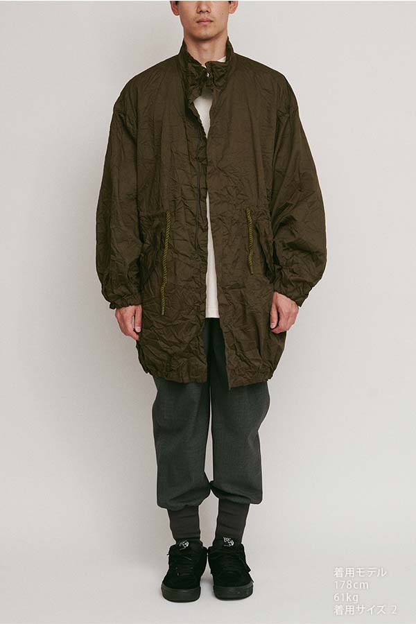 Loose coat (crease finish)
