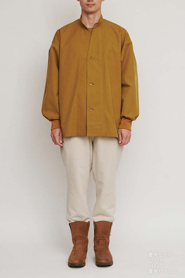 Cuff rib shirt