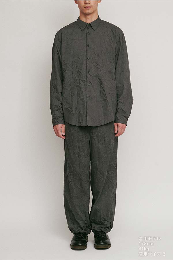 Loose coat (crease finish)