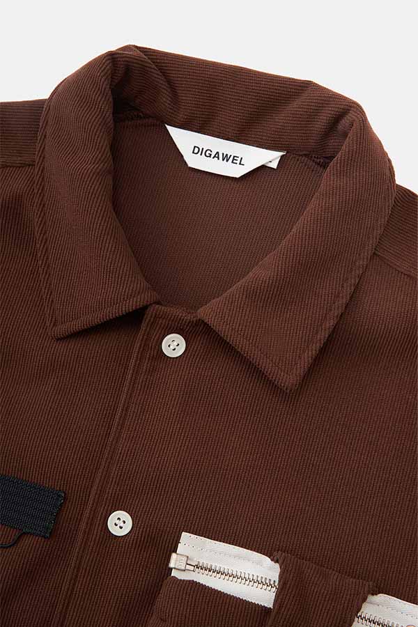 7 Pockets Corduroy S/S Shirt (F/CE.×DIGAWEL)