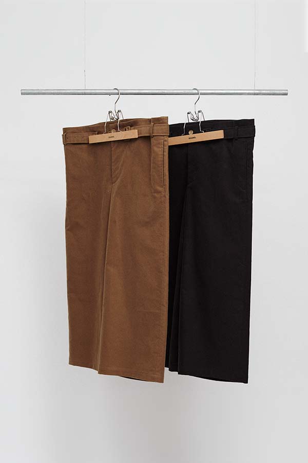 Belt pants① moleskin