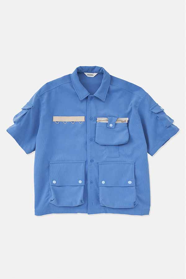 7 Pockets Corduroy S/S Shirt (F/CE.×DIGAWEL)