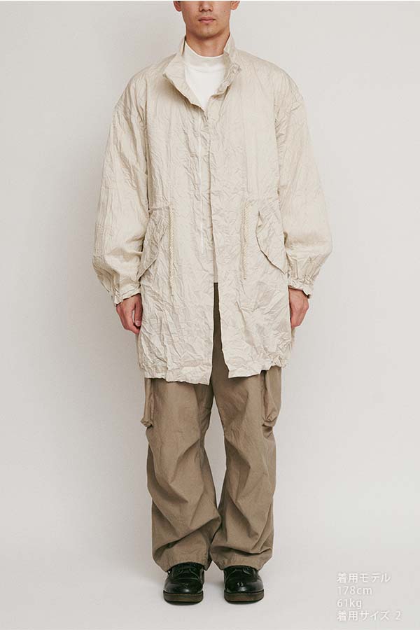 Loose coat (crease finish)