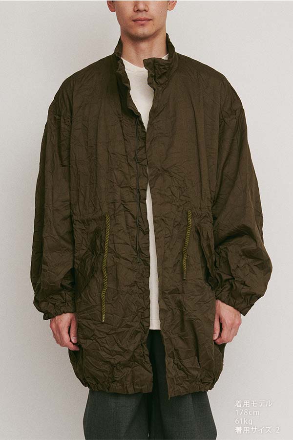 Loose coat (crease finish)