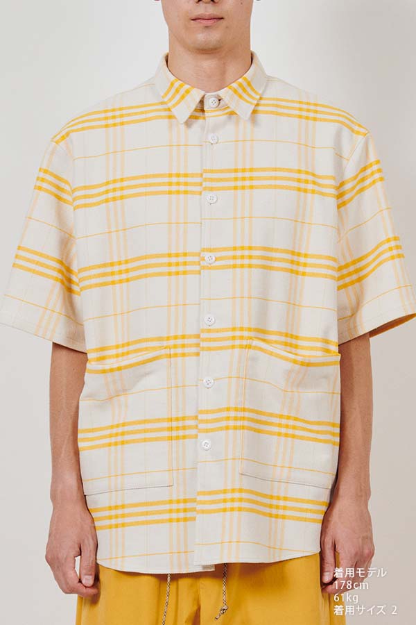 S/S Shirt (Check)①