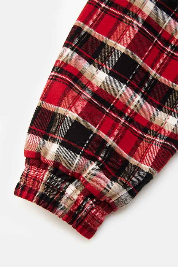 Check shirt blouson