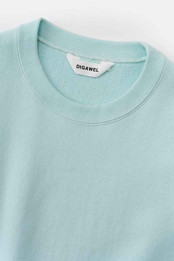 Crop top Reverse weave Sweatshirt