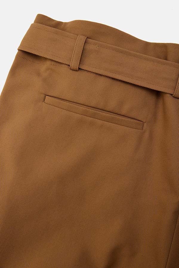 Belt pants② twill