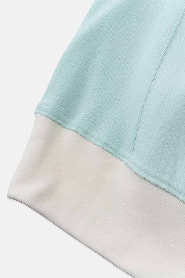 Crop top Reverse weave Sweatshirt