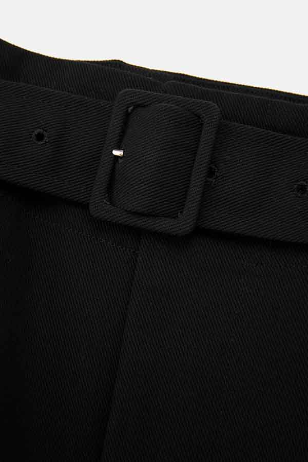Belt pants② twill