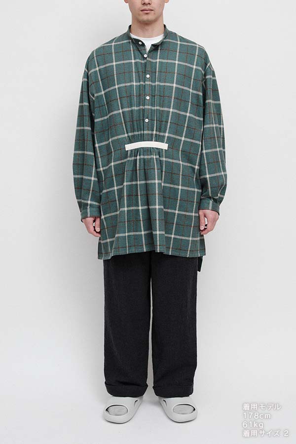 Tunic shirt (garment wash)