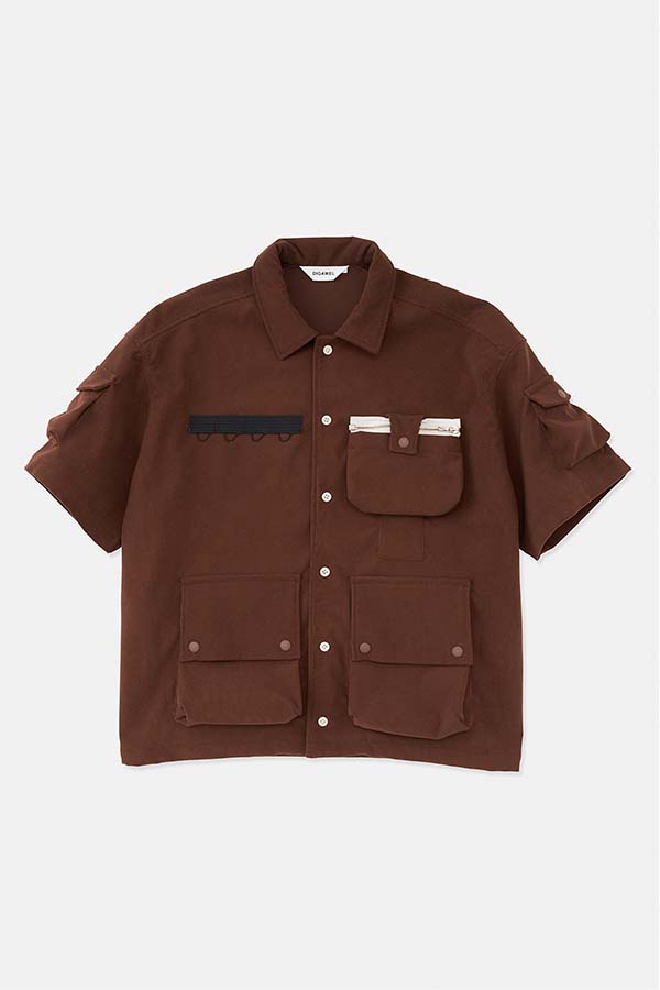 7 Pockets Corduroy S/S Shirt (F/CE.×DIGAWEL)
