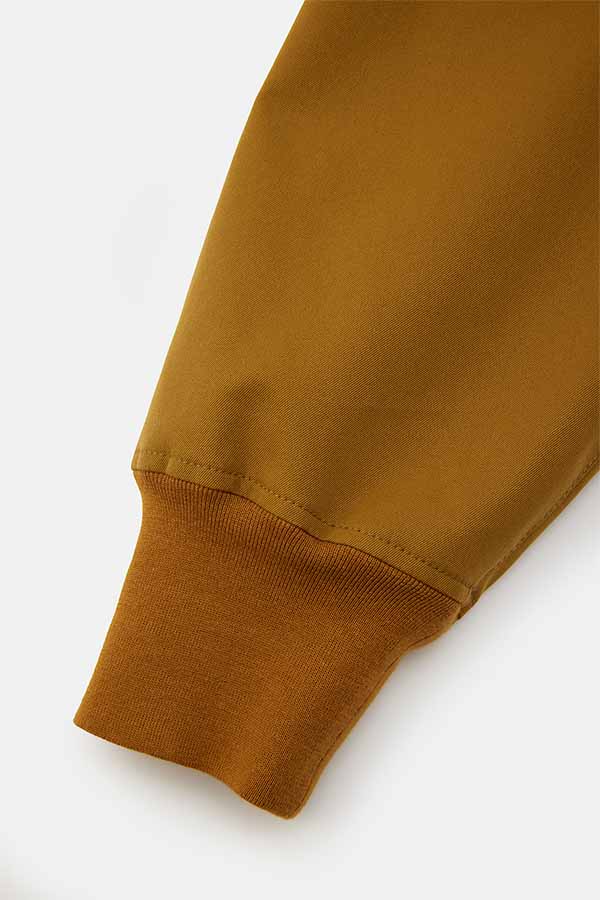 Cuff rib shirt