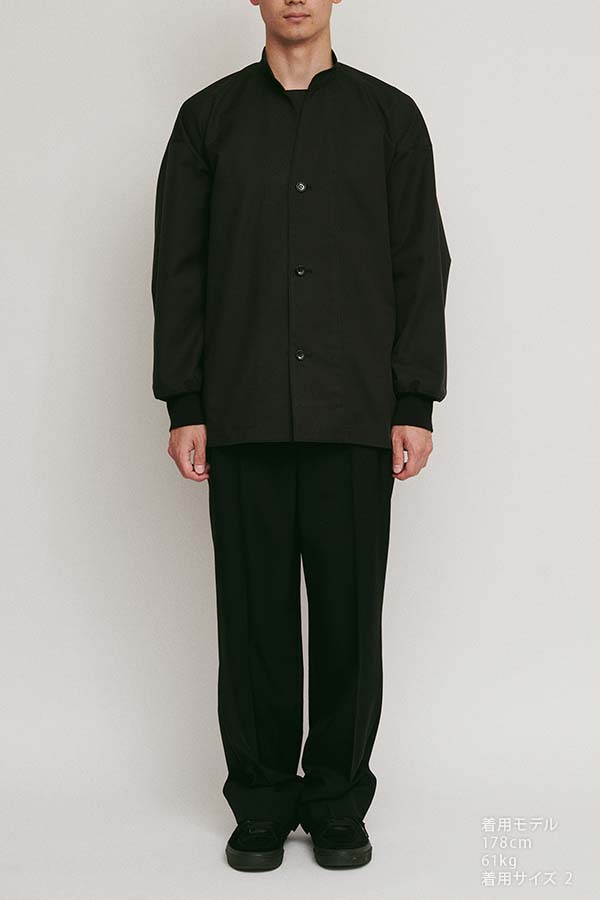 Cuff rib shirt