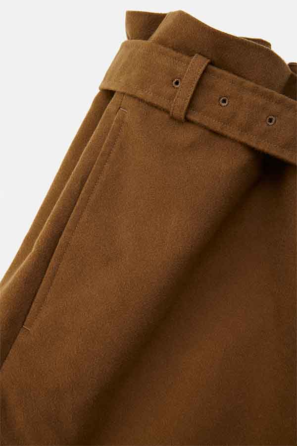 Belt pants① moleskin