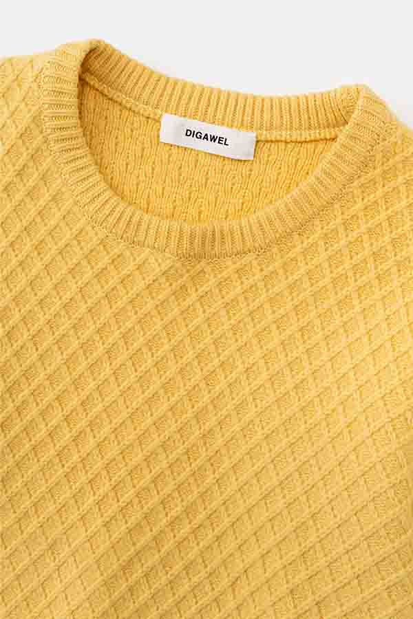 Waffle Sweater