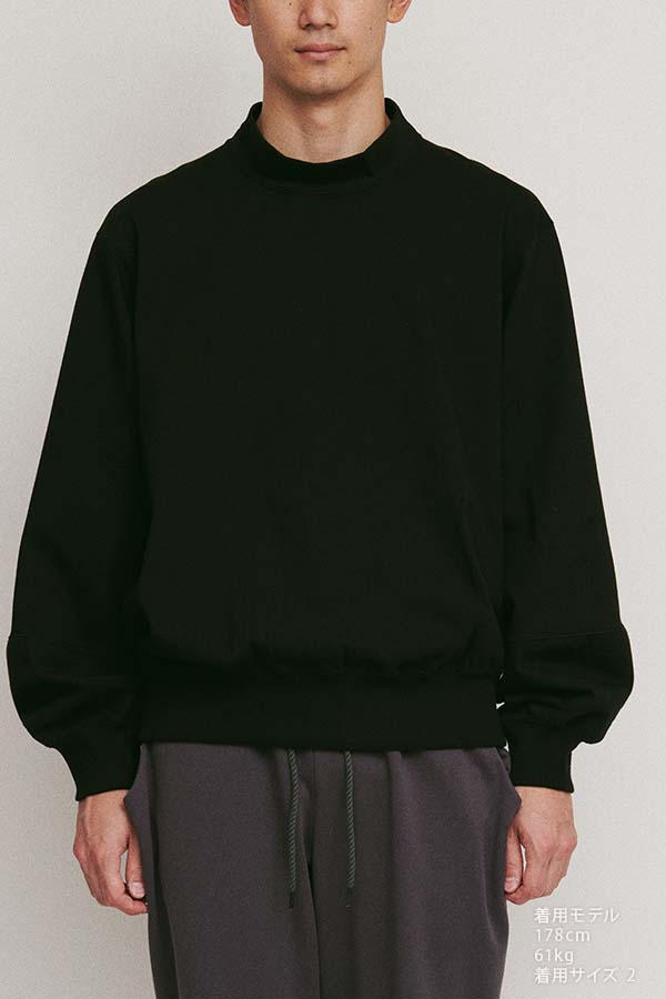 mock neck L/S T-shirt