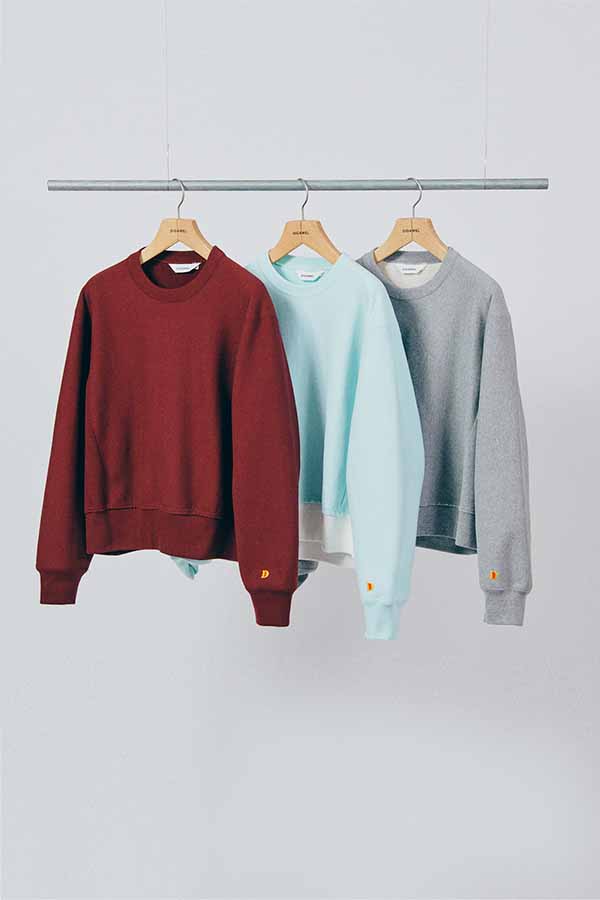 Crop top Reverse weave Sweatshirt