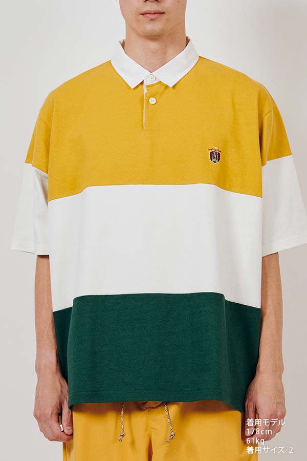 Rugby Stripe Polo Shirt