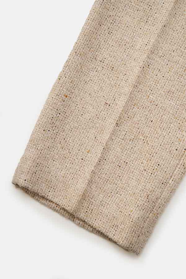 In tuck Pants①tweed