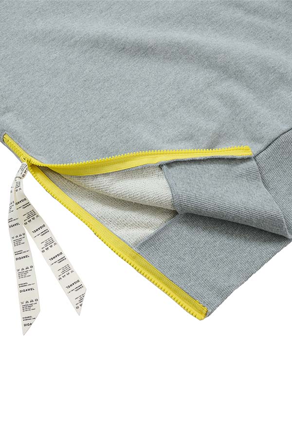 Side zip hoodie <DIGAWEL×PORTER>