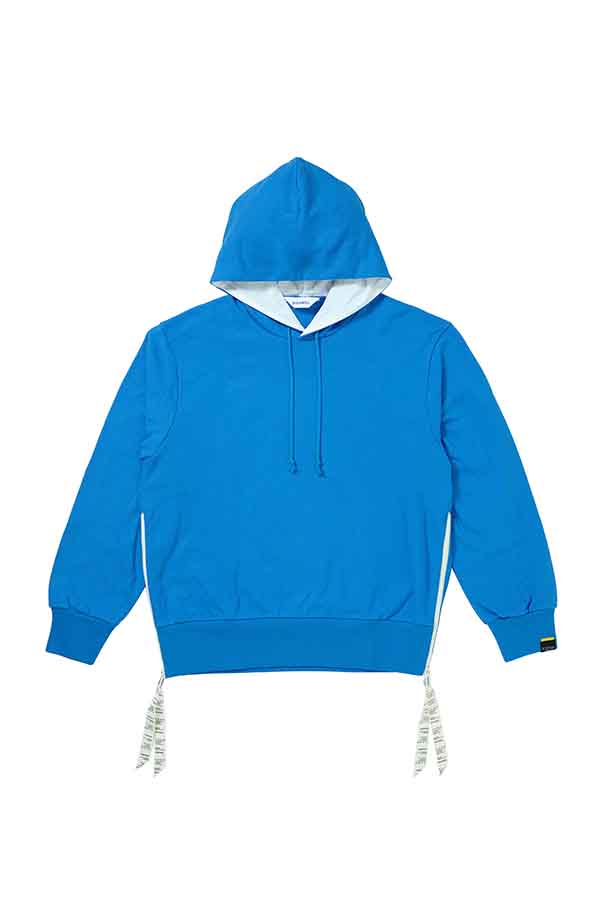 Side zip hoodie <DIGAWEL×PORTER>