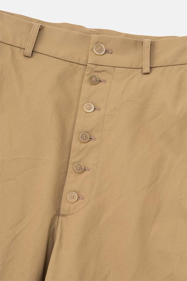 Button fly pants ②