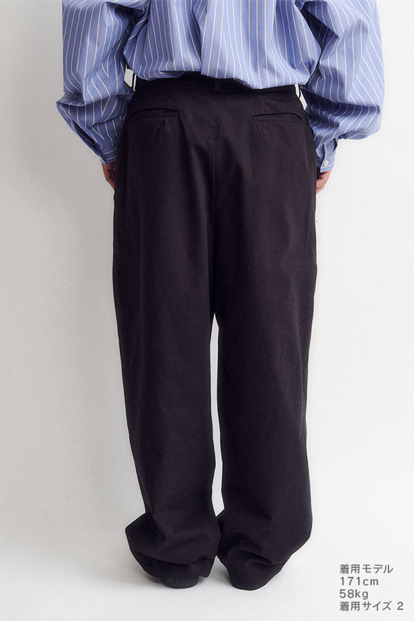 Button fly pants ②