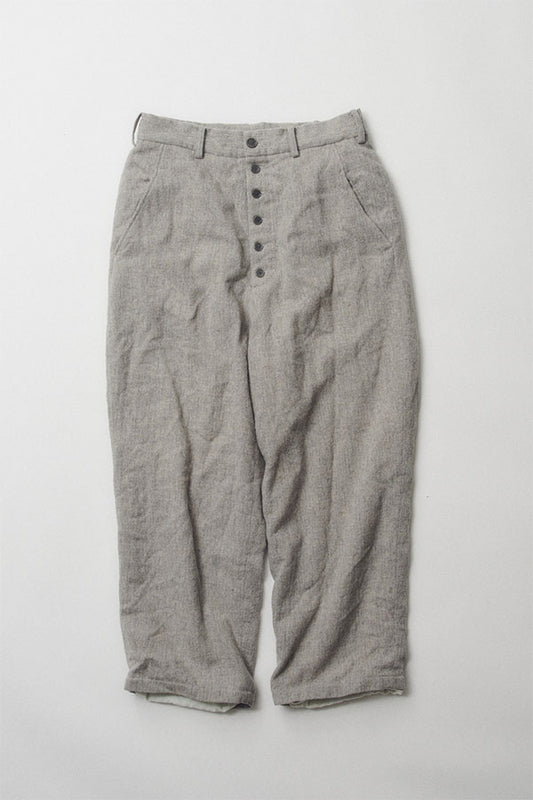 Button fly pants ①